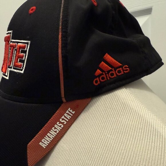 Arkansas State Red Wolves Cap by ADIDAS, Size S/M - Picture 2 of 5